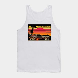 Back to the Delorean Tank Top